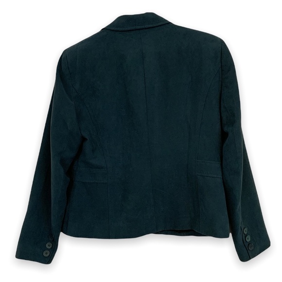 EUC - Laura Blazer Jacket - Size 8 Small - Classy Emerald Green - Picture 3 of 3